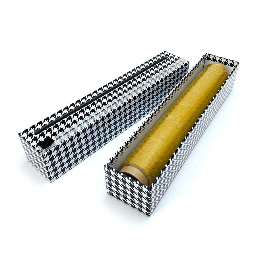 Houndstooth Plastic Wrap 12" x 250' Dispenser