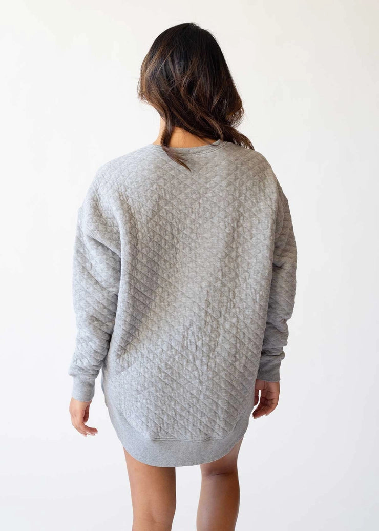 Quilted Pullover