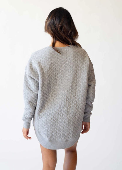Quilted Pullover