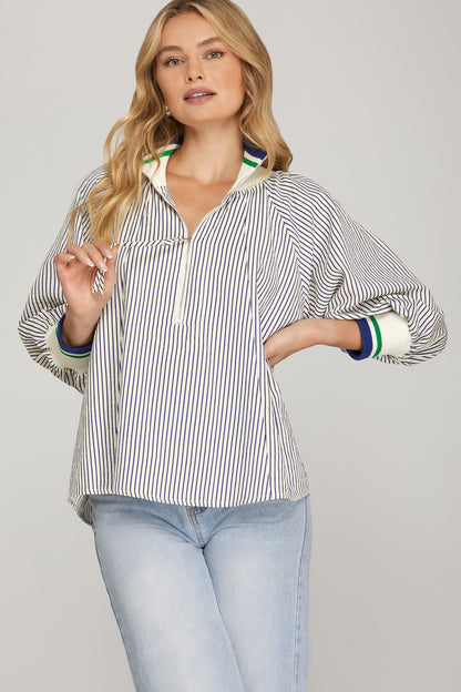 Coastline Striped Top
