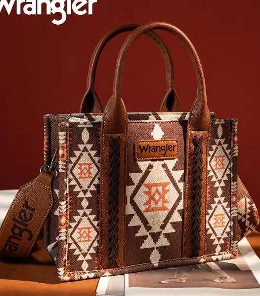 Montana West Wrangler Aztec Tote