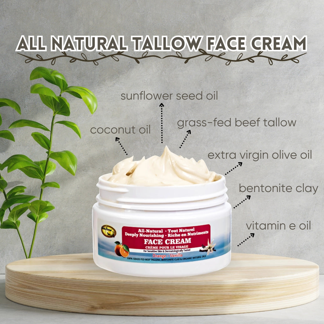 All Natural Tallow Face Cream
