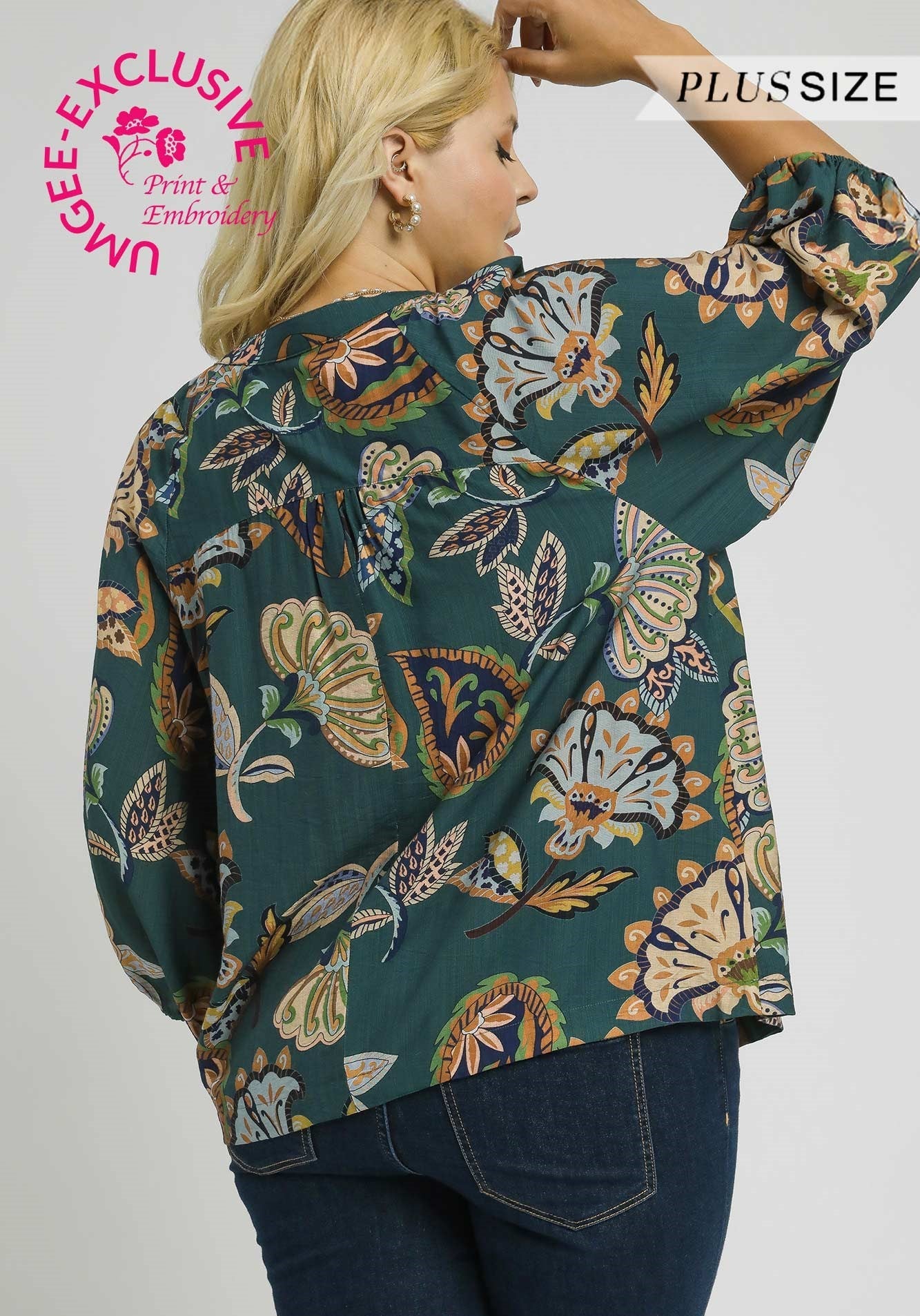 Boho Paisley Blouse