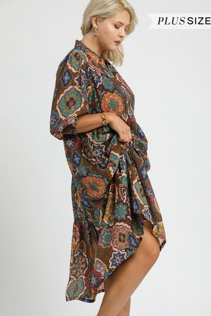 Boho Midi Dress