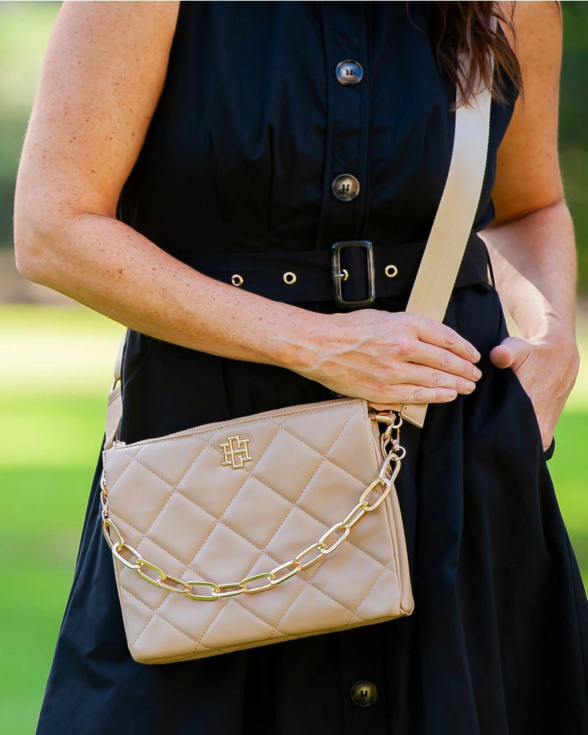 Ariana Crossbody in Latte LD