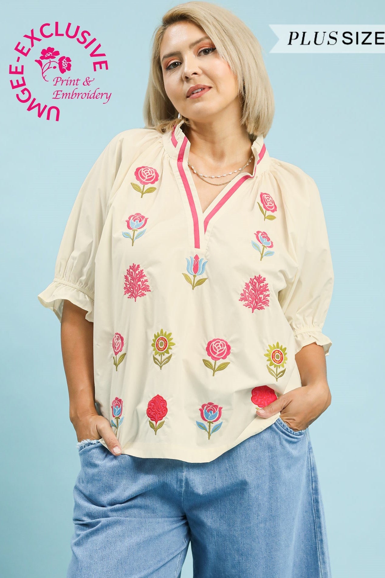 Cotton Floral Flower Top