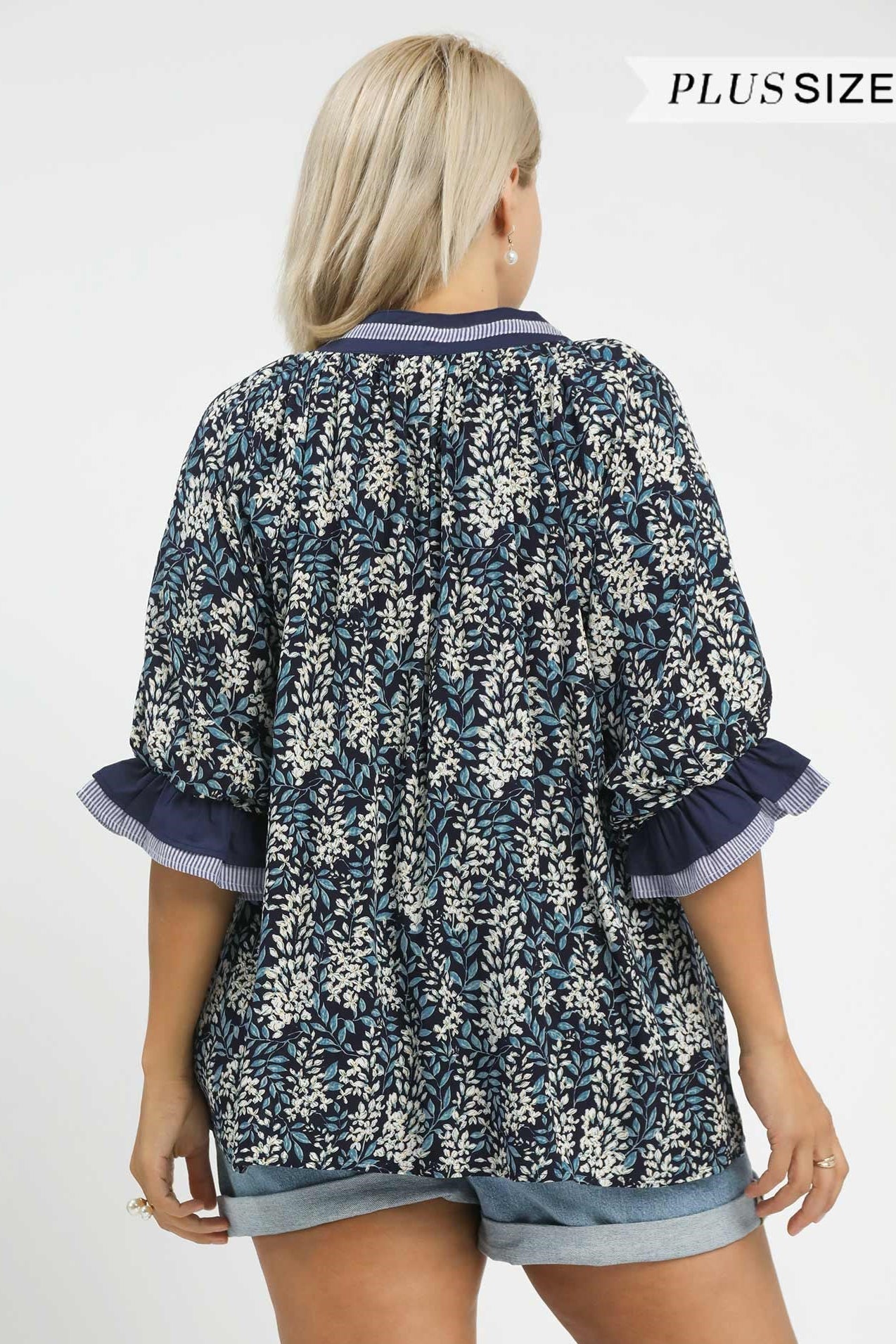 Spring Flower Burst Blouse