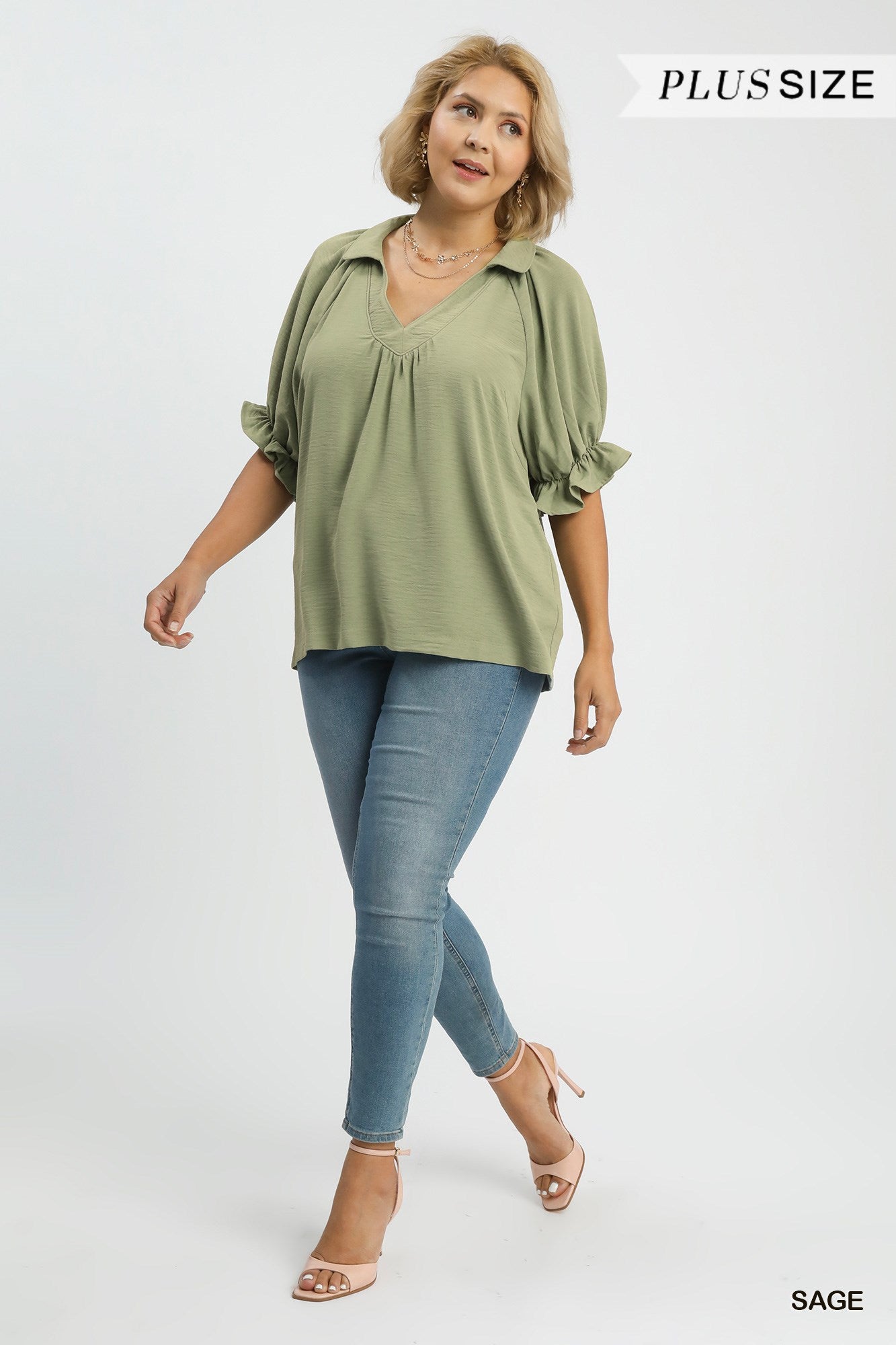 Relaxed Ruffle Top