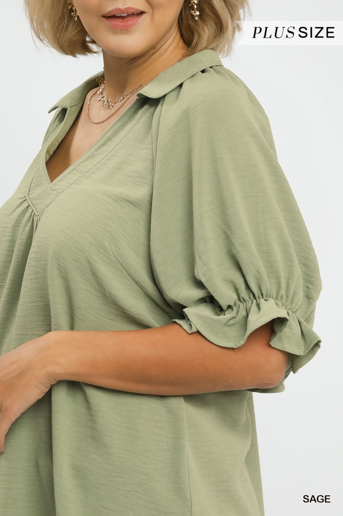 Relaxed Ruffle Top