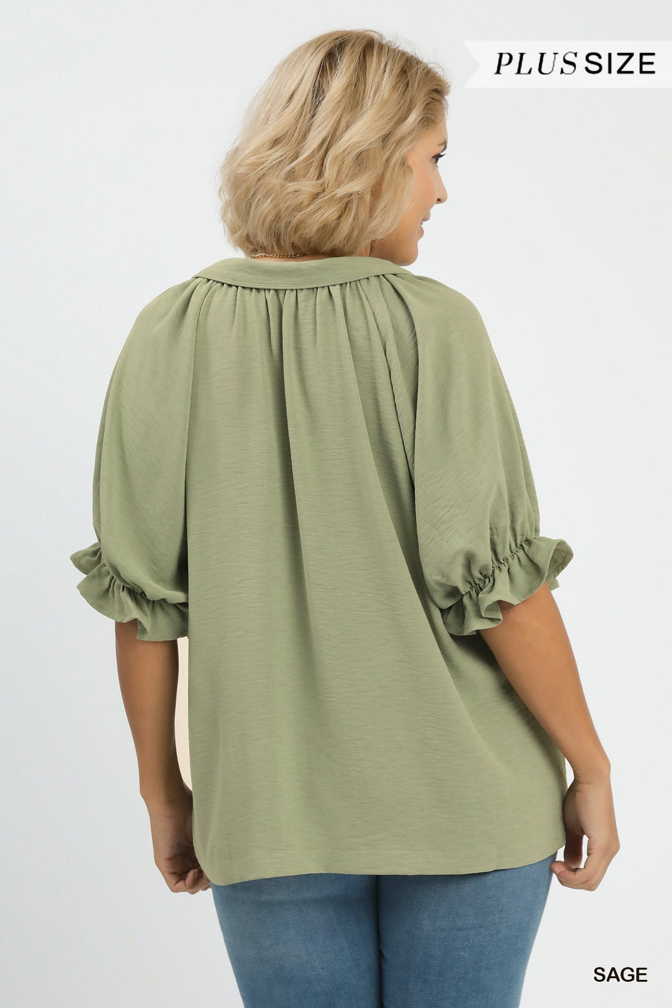 Relaxed Ruffle Top