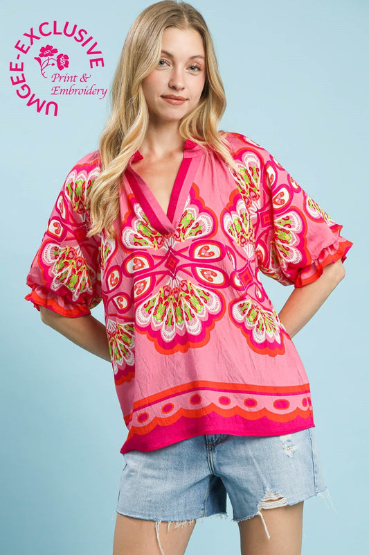 Boho Flowy Blouse