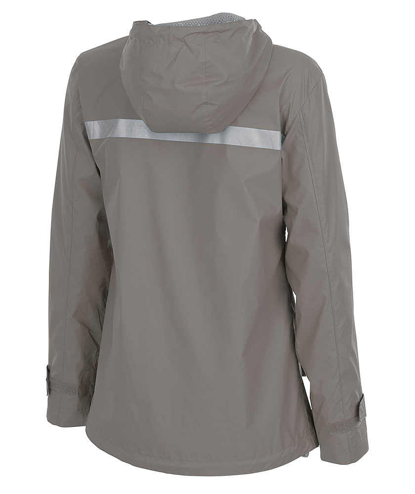 Charles River Grey Women's New Englander Rain Jacket