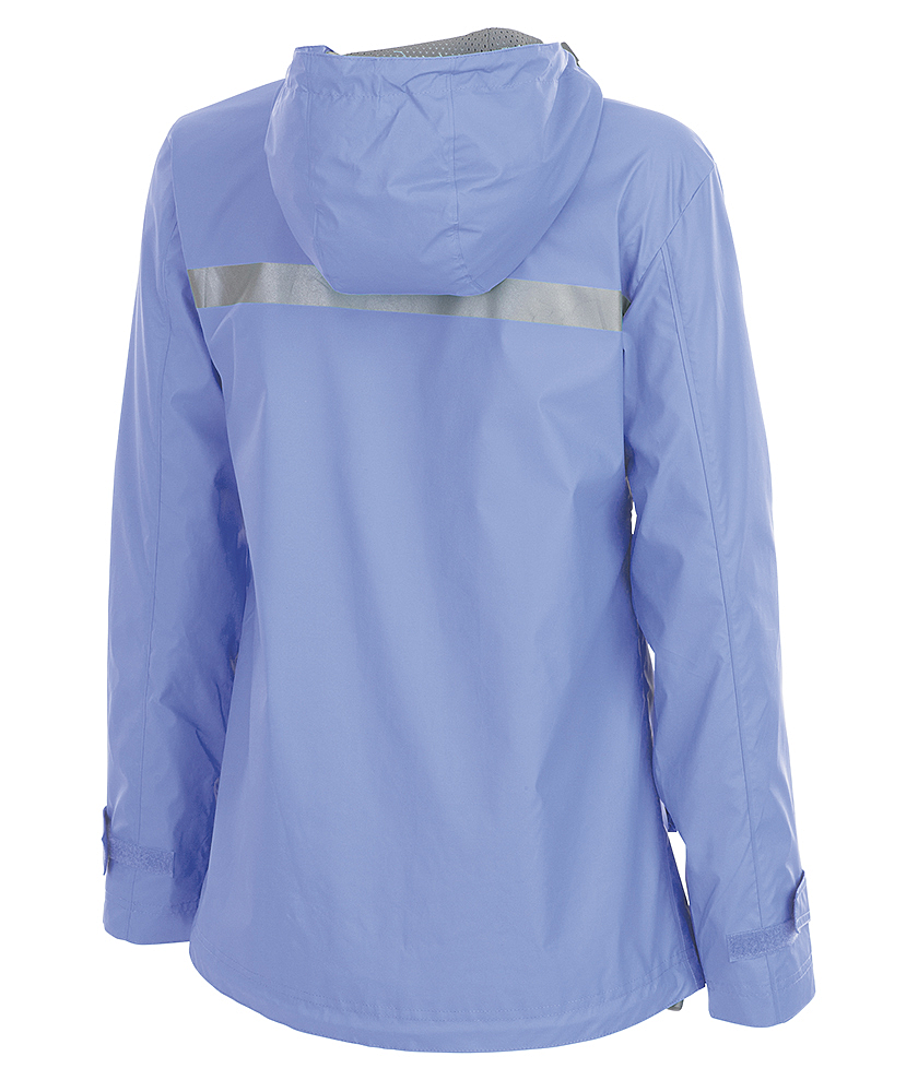 Charles River Periwinkle Women's New Englander Rain Jacket