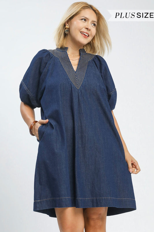 Denim Mini Dress