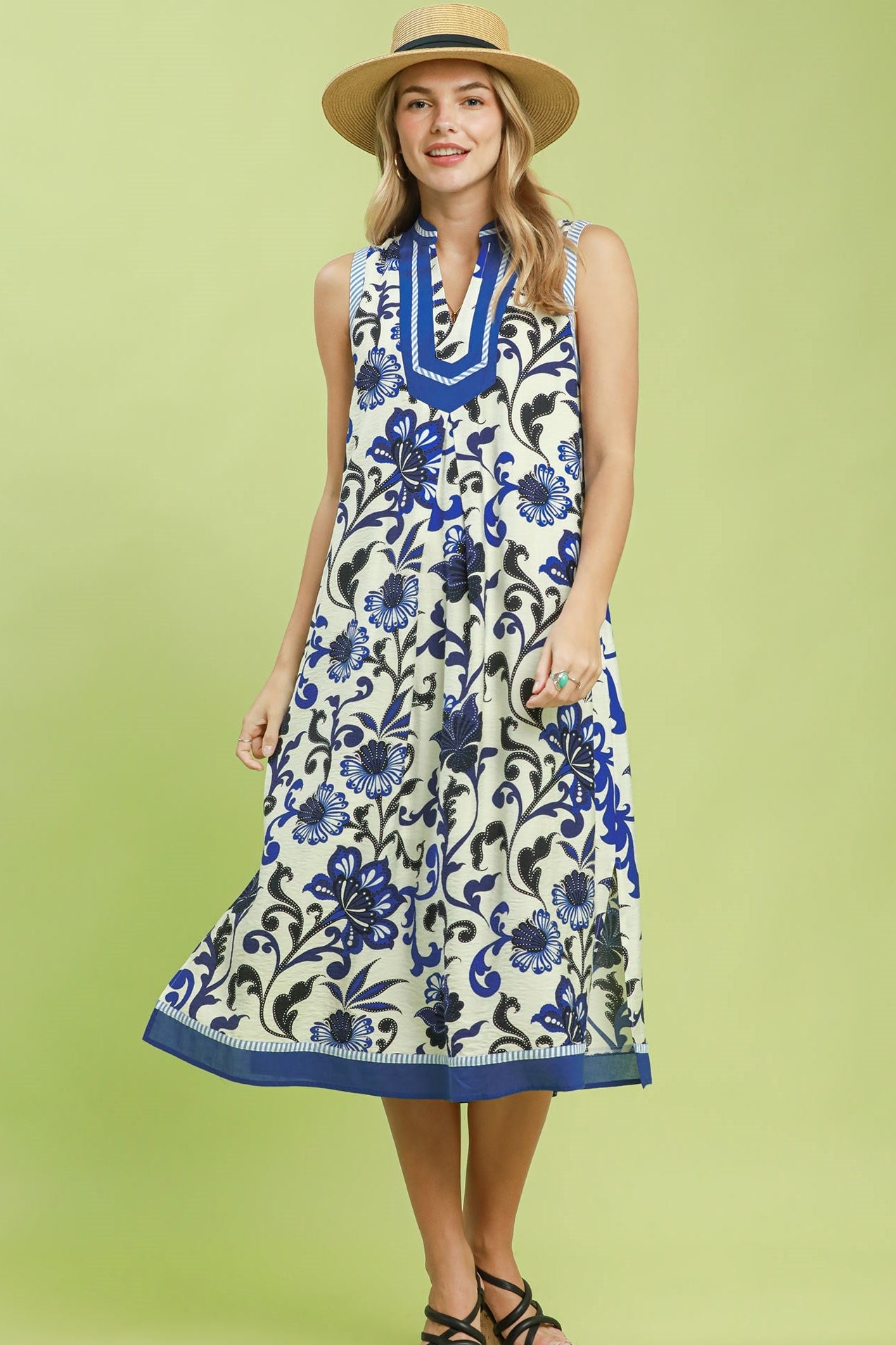 Sleeveless Midi Dress