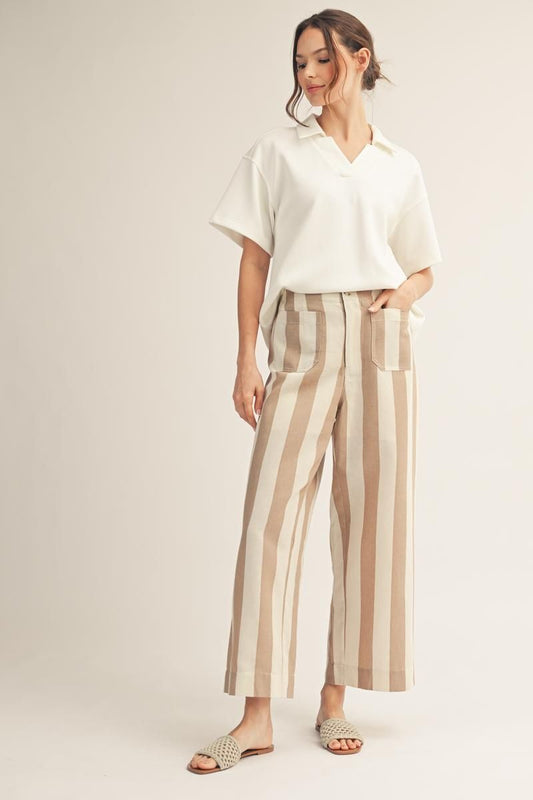 Bold Stripe Wild Leg