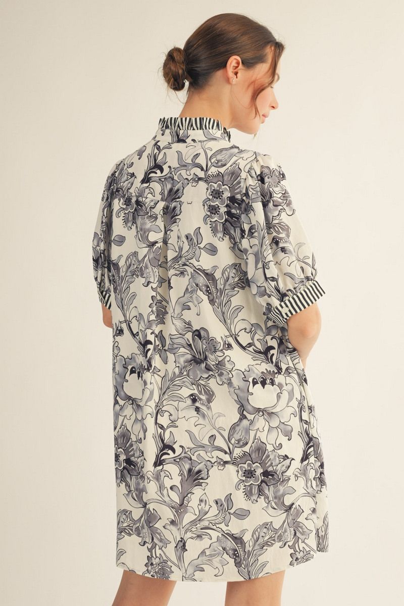 Tropical Floral Dress