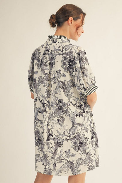 Tropical Floral Dress