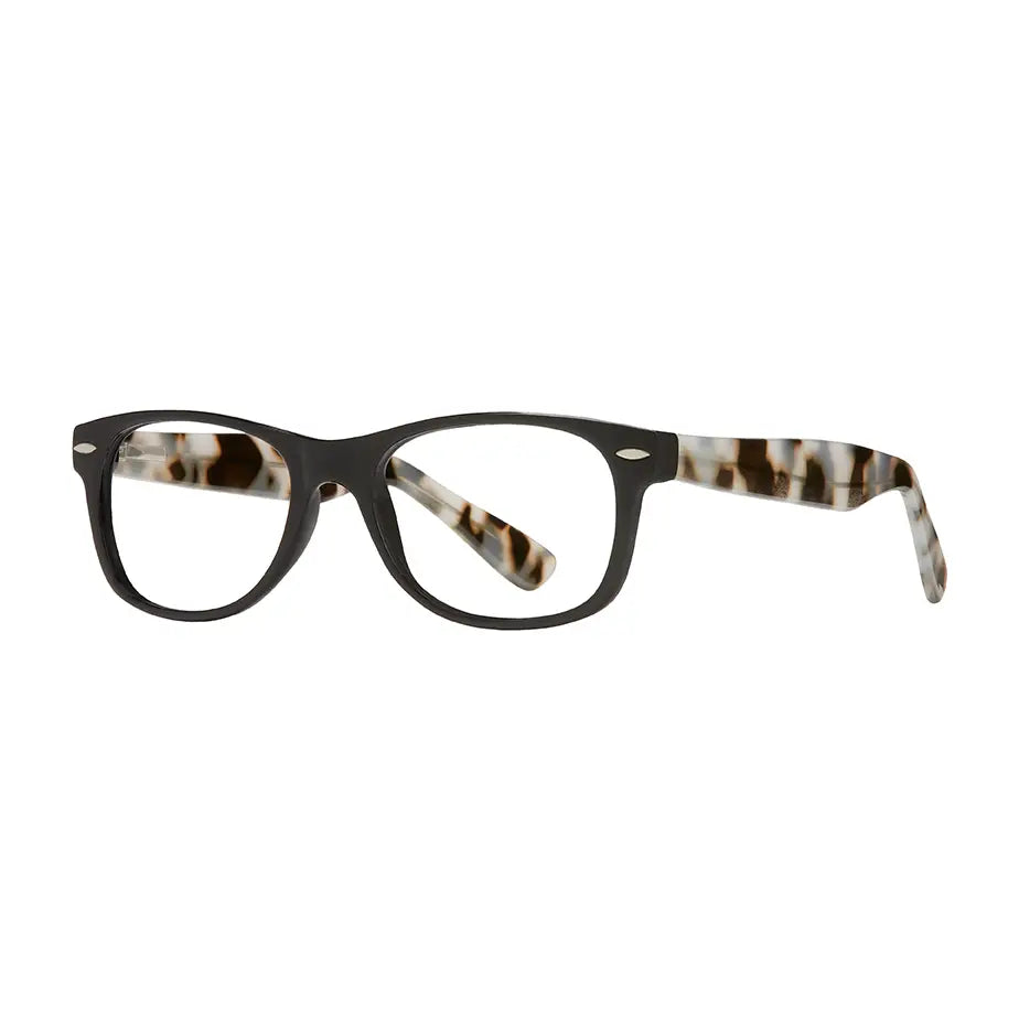 Avery - Onyx / Ivory Tort - Blue Light Filtering