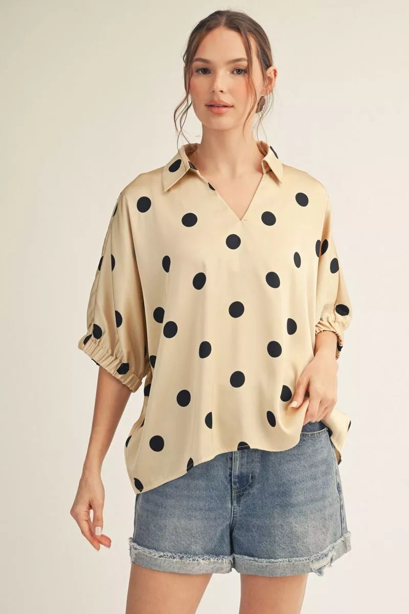 Polka Dot Top