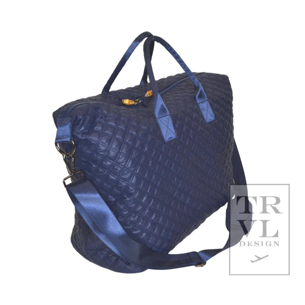 Overpacker in Navy Quilted