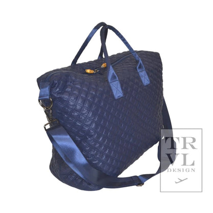 Overpacker in Navy Quilted