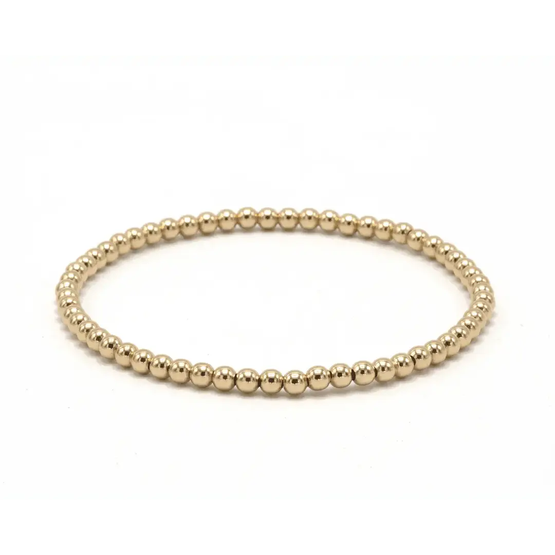 3mm Gold Filled Karma Waterproof Bracelet