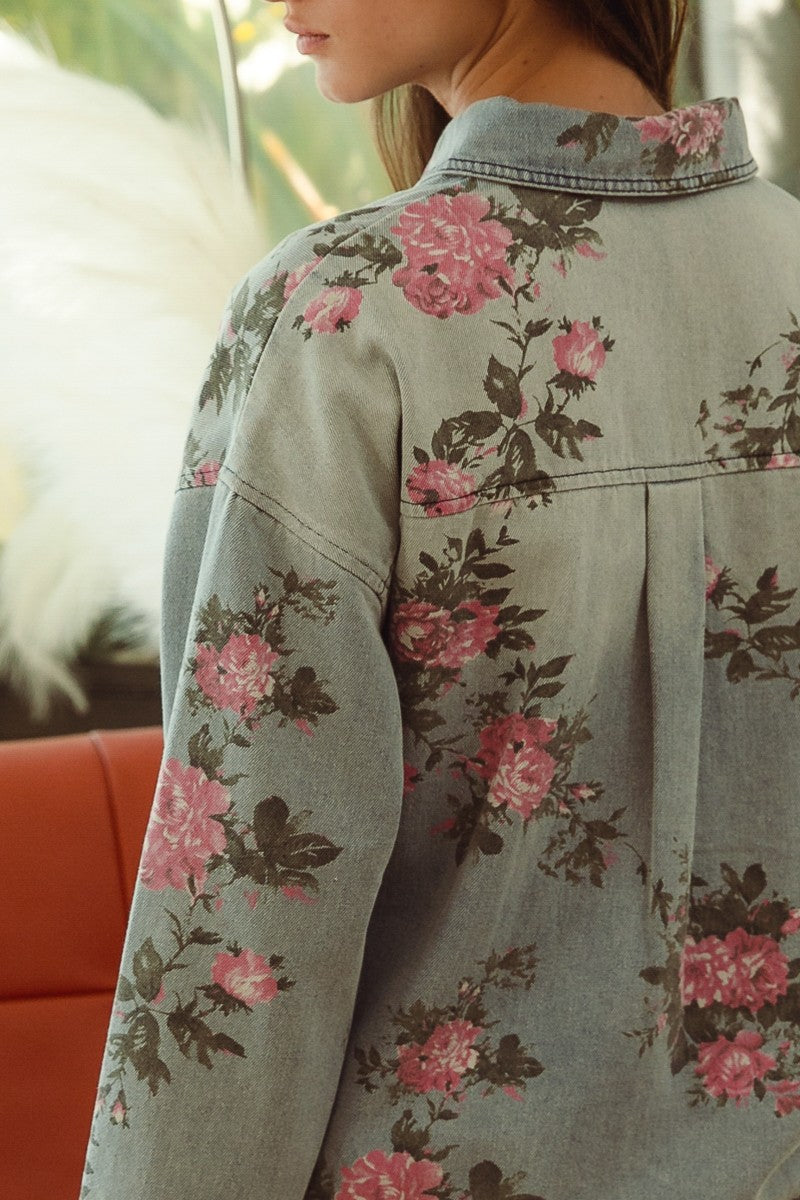 Flower Print Pants