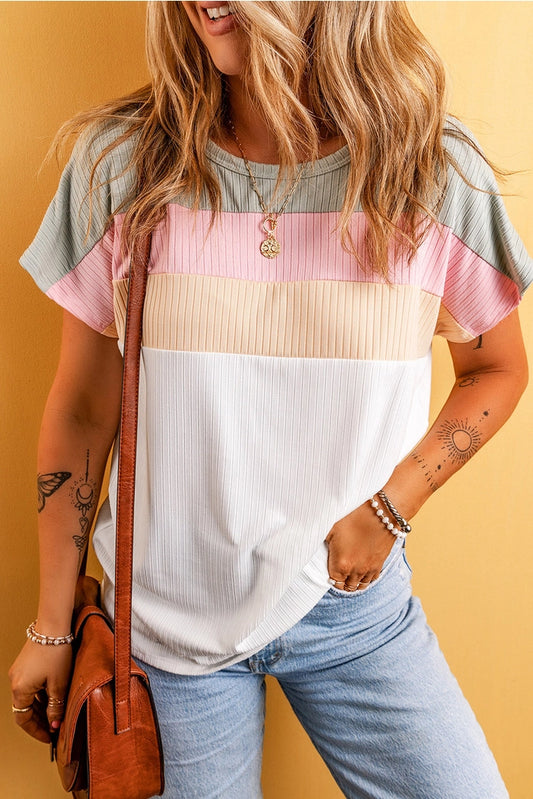Colorblock Short Sleeve