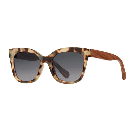 Nora Reader For Sun - Ivory Tortoise / Walnut Wood