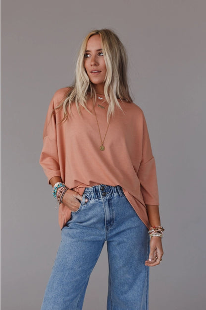 Cozy Cool Oversized Tee