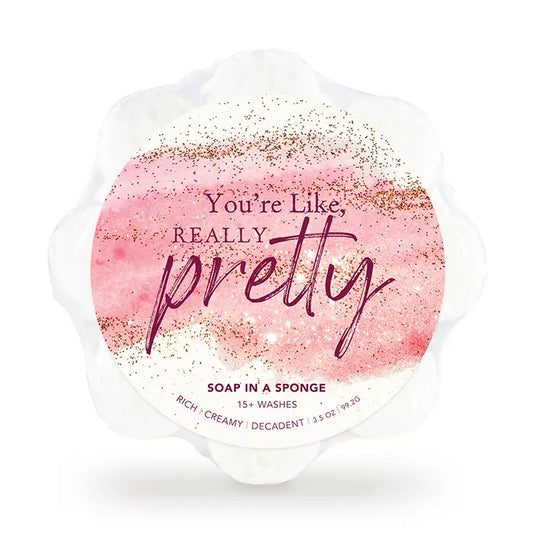 You're Like Really Pretty Soap in A Sponge