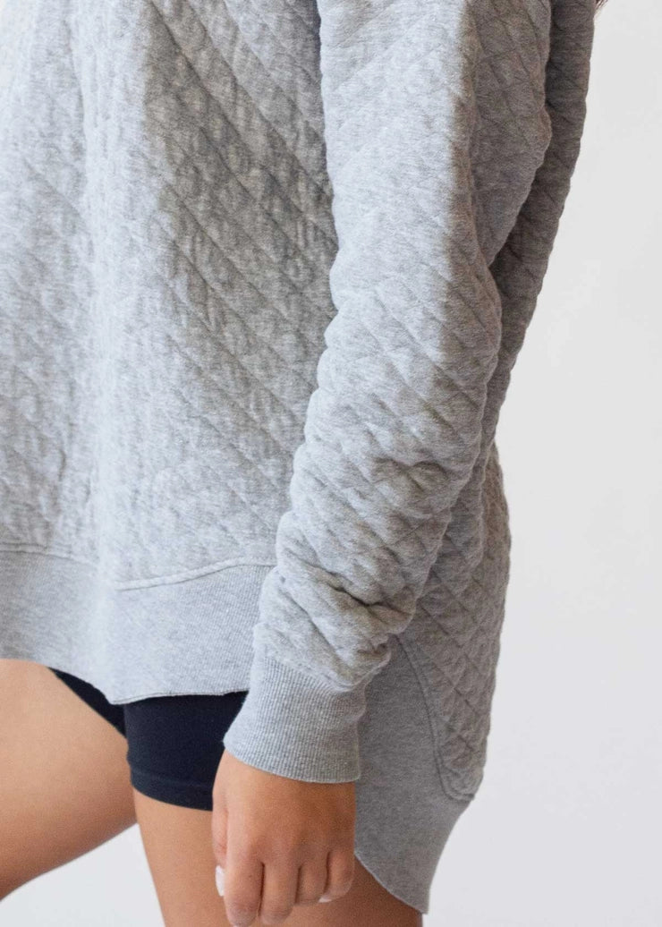 Quilted Pullover