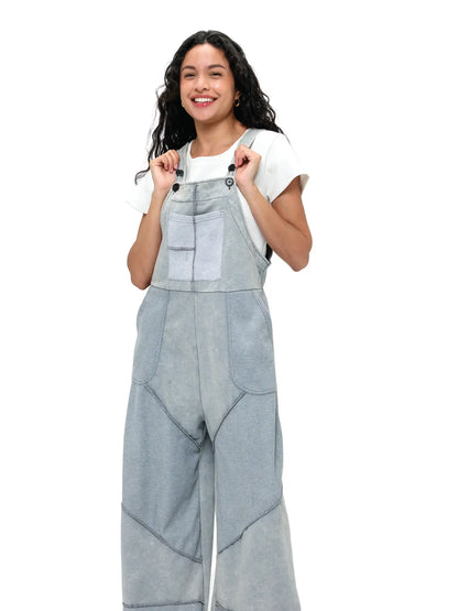 Free Spirit Waffle Overalls