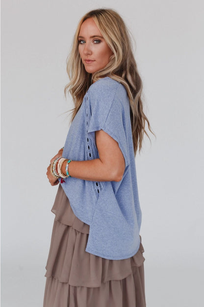 Camden Lace V Neck Top