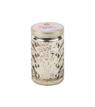 Sweet Grace Gold Glass Candle