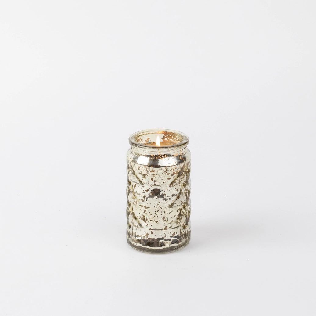 Sweet Grace Gold Glass Candle