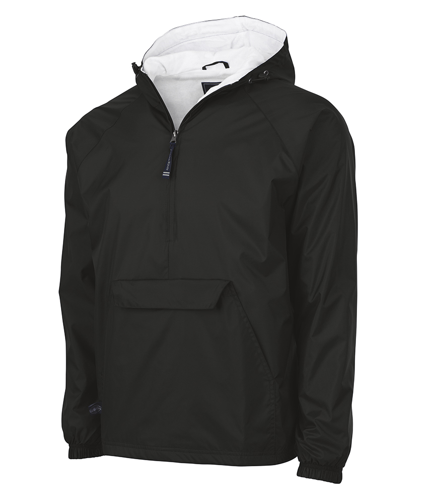 Black Classic Solid Pack-N-Go Pullover