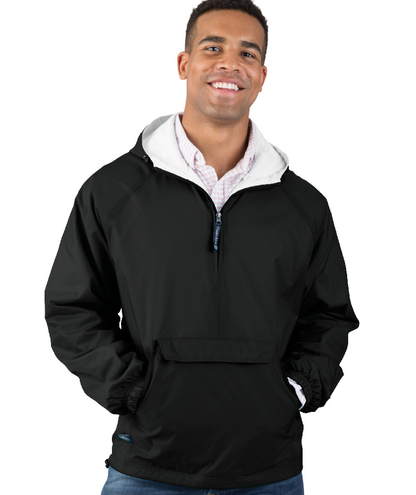 Black Classic Solid Pack-N-Go Pullover