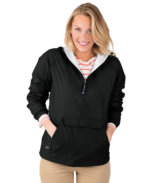 Black Classic Solid Pack-N-Go Pullover