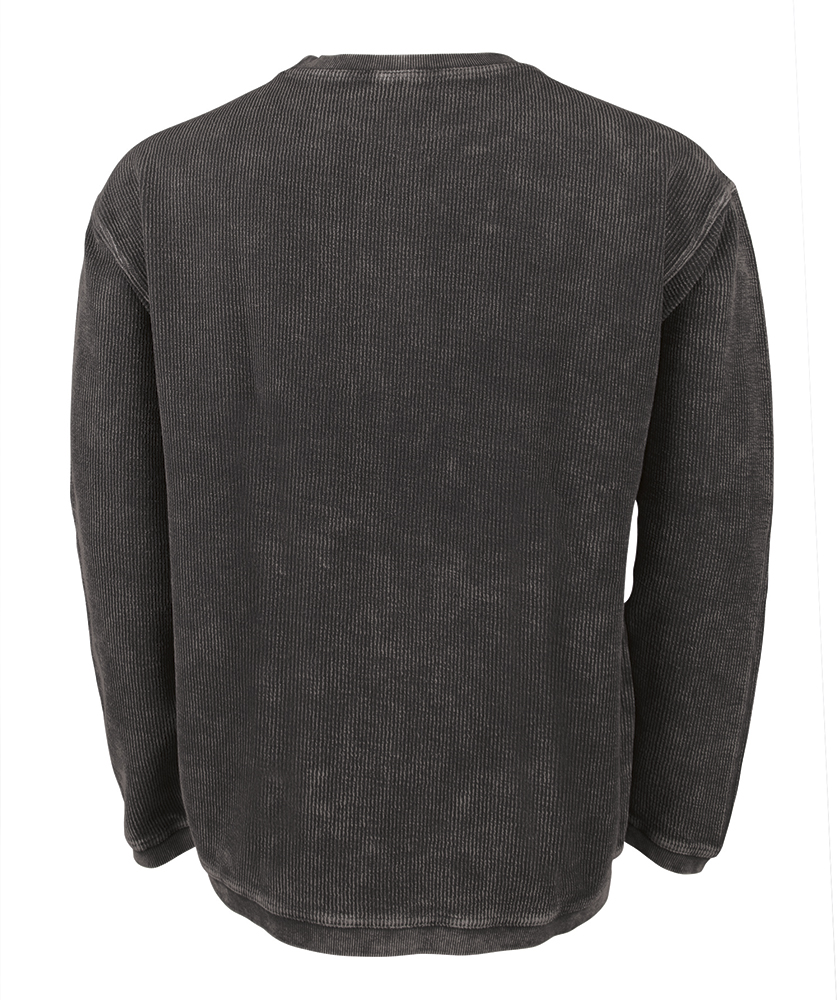 Charles River Camden Crew Neck Sweatshirt- Vintage Black