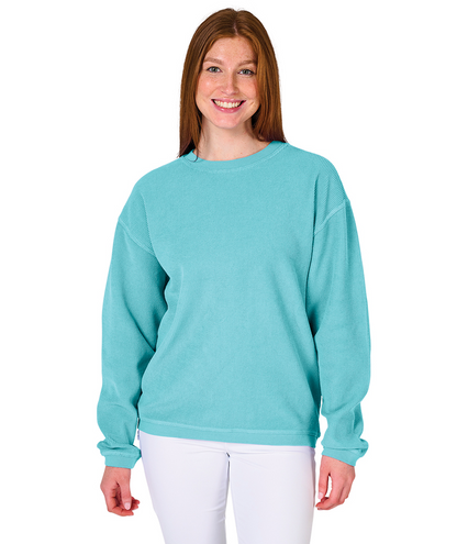 Charles River Camden Crew Neck Sweatshirt - Seafoam
