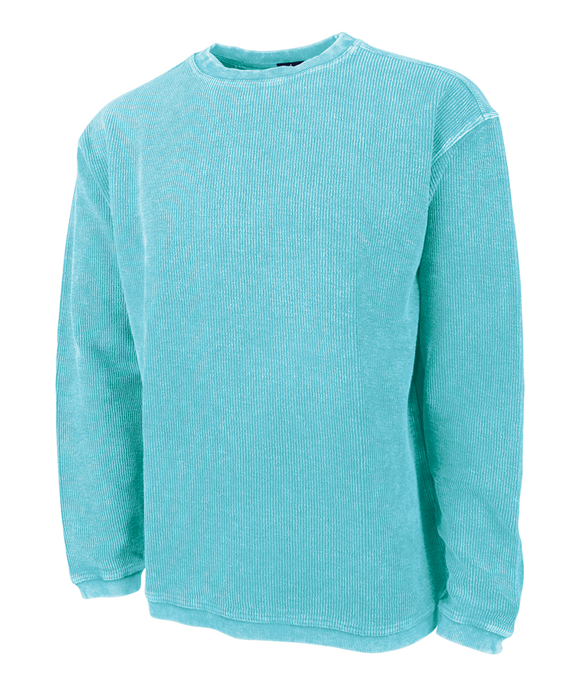 Charles River Camden Crew Neck Sweatshirt - Seafoam