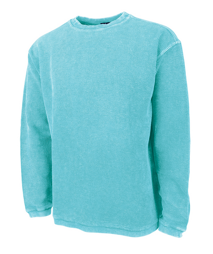 Charles River Camden Crew Neck Sweatshirt - Seafoam