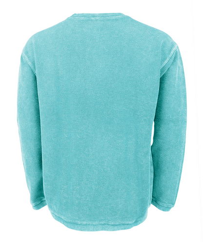 Charles River Camden Crew Neck Sweatshirt - Seafoam