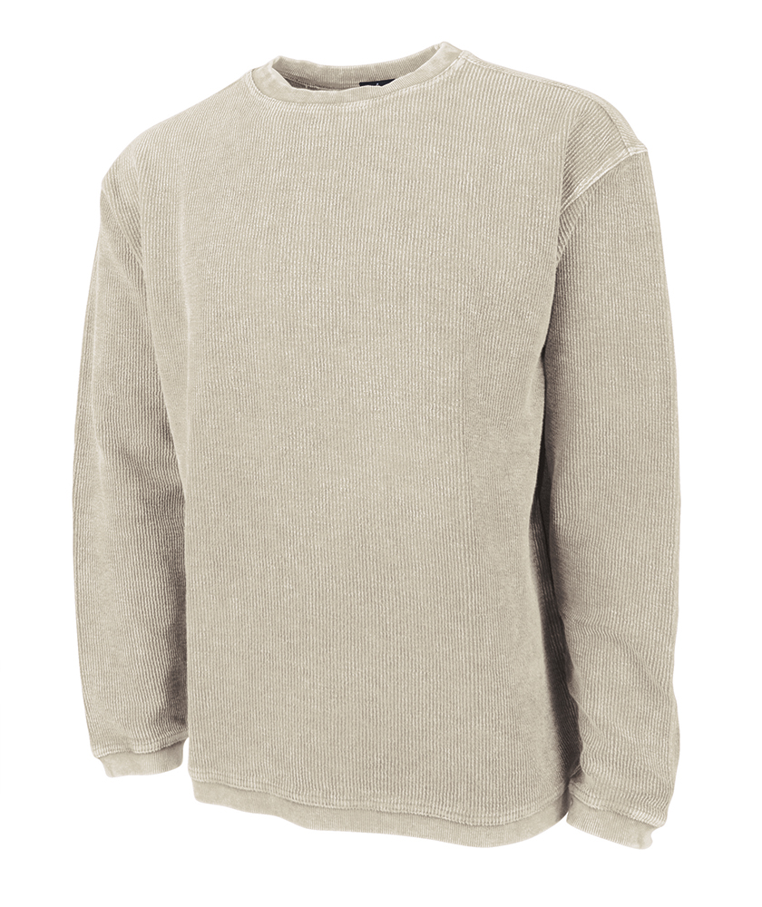 Charles River Camden Crew Neck Sweatshirt- Oat