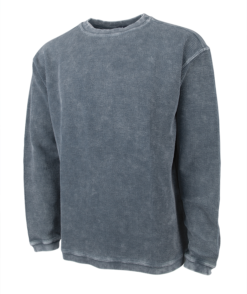 Charles River Camden Crew Neck Sweatshirt-Denim