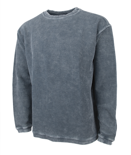 Charles River Camden Crew Neck Sweatshirt-Denim