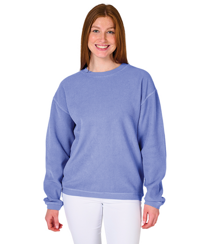 Charles River Camden Crew Neck Sweatshirt - Florida Blue