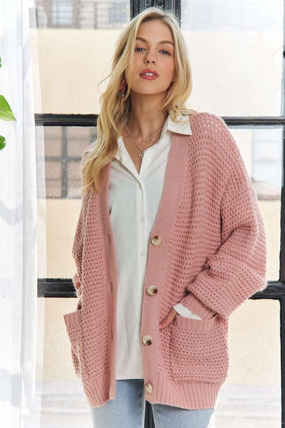 Button Down Comfy Cardigan